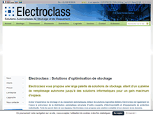 Tablet Screenshot of electroclass.com